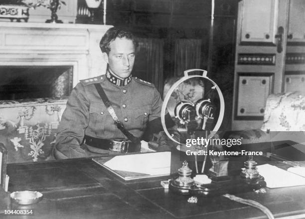 On March 8 at the Castle of Stuyvenberg, King LEOPOLD III of Belgium gave a speech of thanks to the Belgian people for the hommage they gave to the...