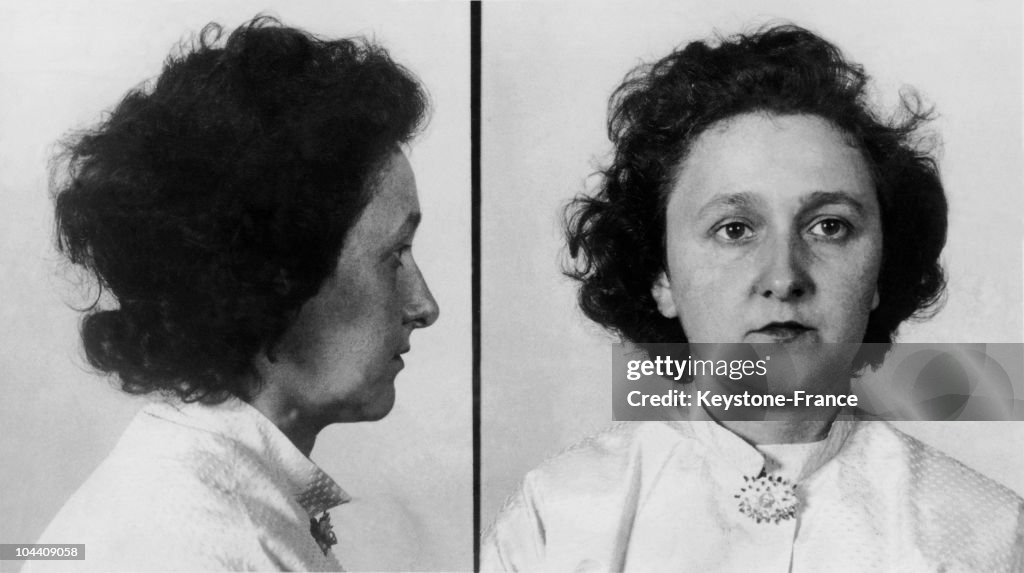 Police Portraits Of Ethel Rosenberg