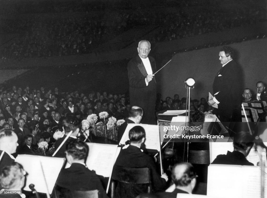 Richard Strauss In Berlin In 1936