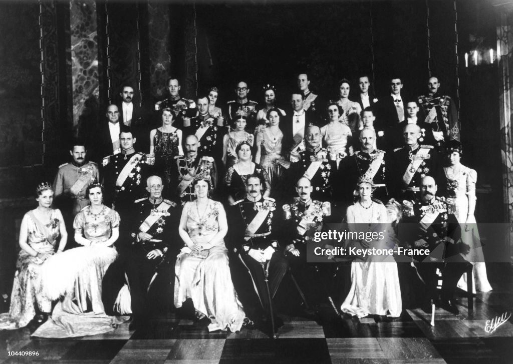 Silver Anniversary Of King Christian X Of Denmark In Copenhagen 1937