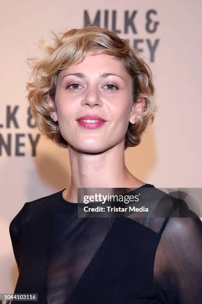 Katharina Schlothauer during the photo call for the television series 'Milk & Honey' on October 1, 2018 in Hamburg, Germany.