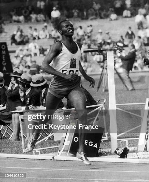 Kipchoge Keino Wins The Final Of The 1500M At Mexico In 1968