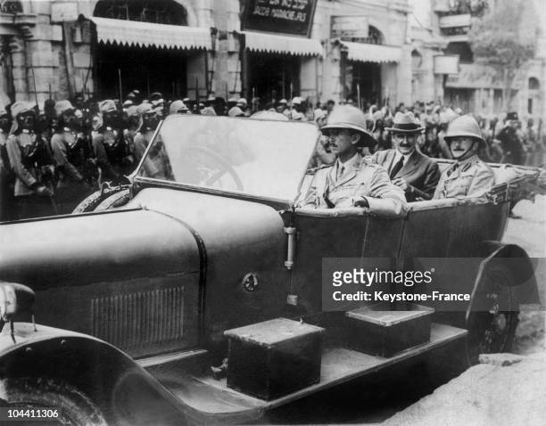 In July 1920, Sir Herbert SAMUEL, ex-British Minister of the Interior arrives in Jerusalem to take over as High-Commissioner of the British mandate...