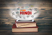 learn Hindi, education and business background