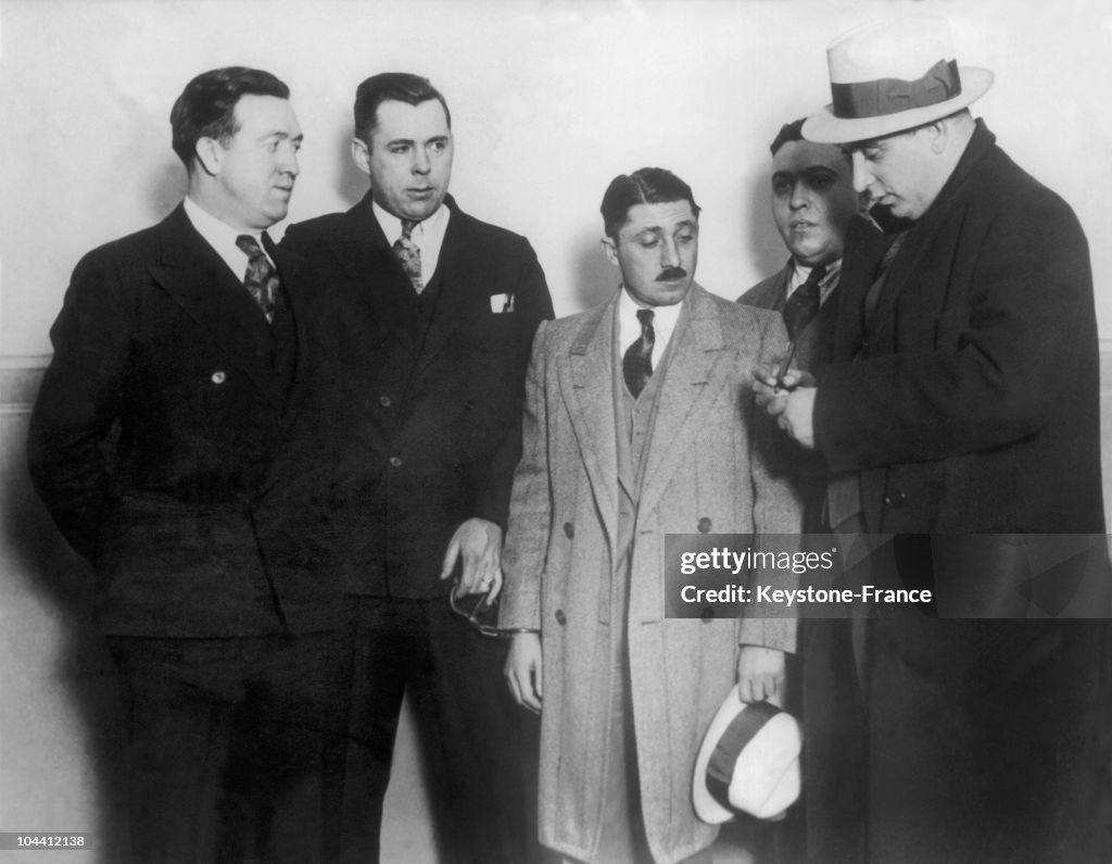 The alcohol trafficker Frank NITTI , treasurer of AL CAPONE, was