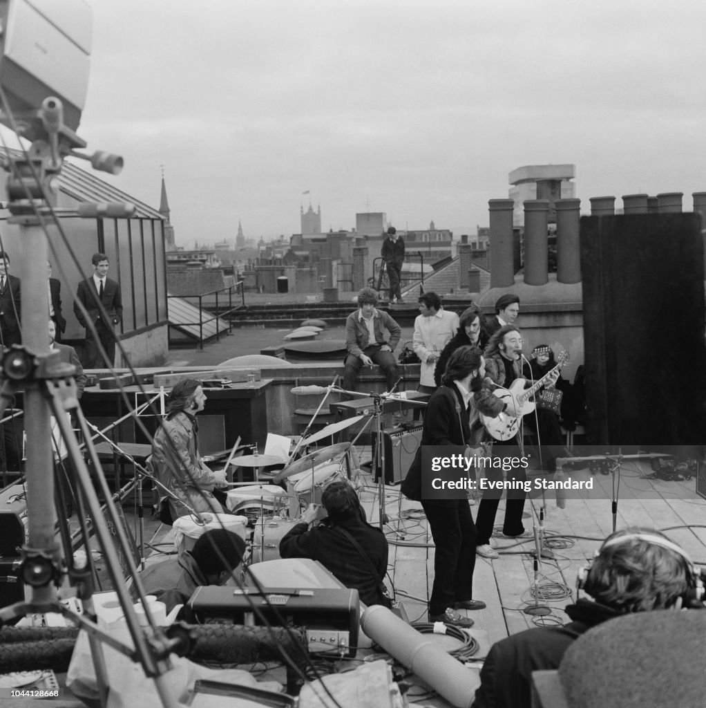 The Beatles' rooftop concert
