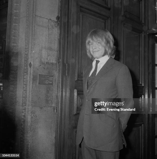 English musician Brian Jones of The Rolling Stones, UK, 30th September 1968.