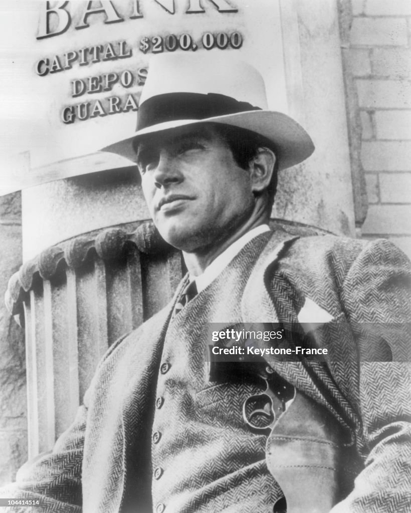 Warren Beatty In The Film "Bonnie And Clyde" Usa 1967