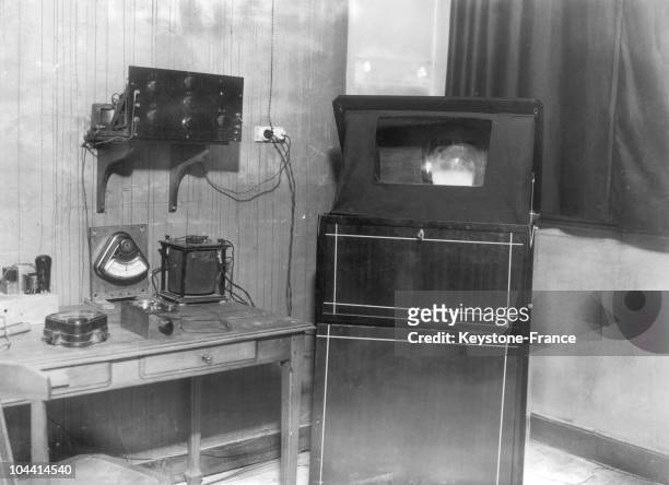 State television set installed rue de Grenelle on April 25, 1935.