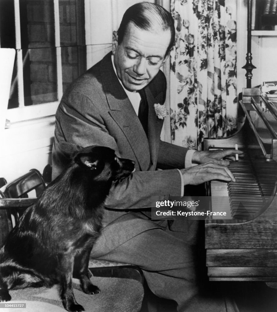 The Composer Cole Porter In The 1950'S