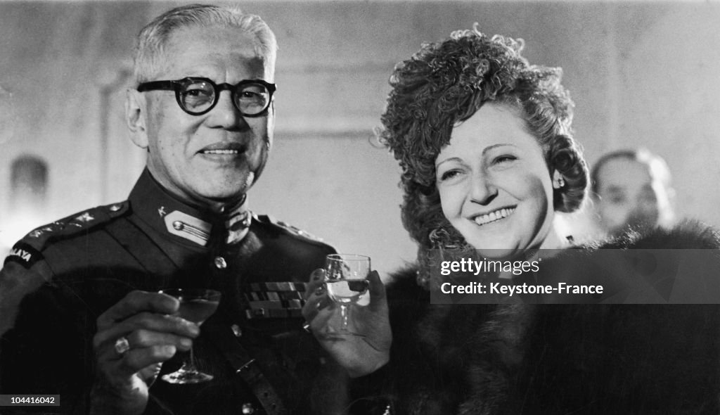 Sultan Of Johore Birthday. 17 September 1946. England. Dorchester.