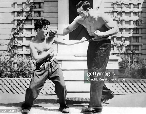 Boxer Actor The Italian boxer Primo CARNERA and the English actor Charlie... News ...