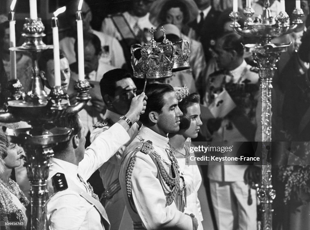 Wedding Of The Prince Constantin. On September In 1964. Athens.