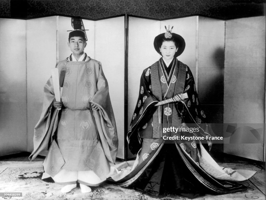 Wedding Of Prince Akihito And Michiko 1959