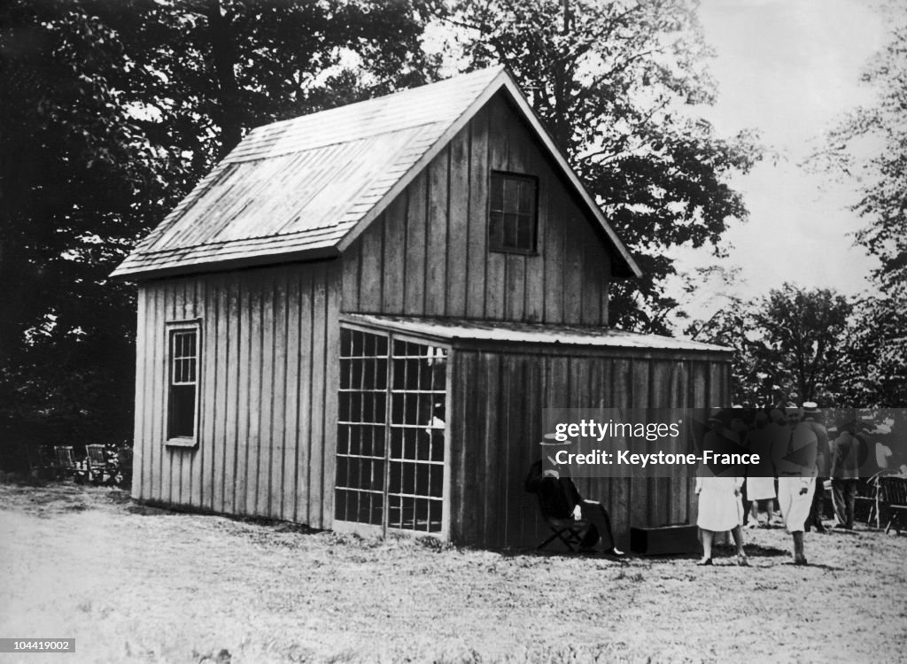 Workshop Of The Physicist Thomas Edison In Newark In The 1920S