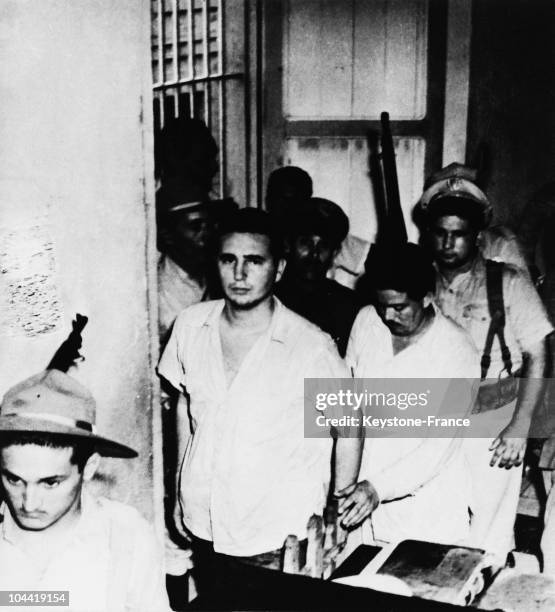 Between August And December 1953, Fidel Castro Is Led To His Trial For Having Organized The Attack Of The Moncarda Barracks, On July 26, 1953.