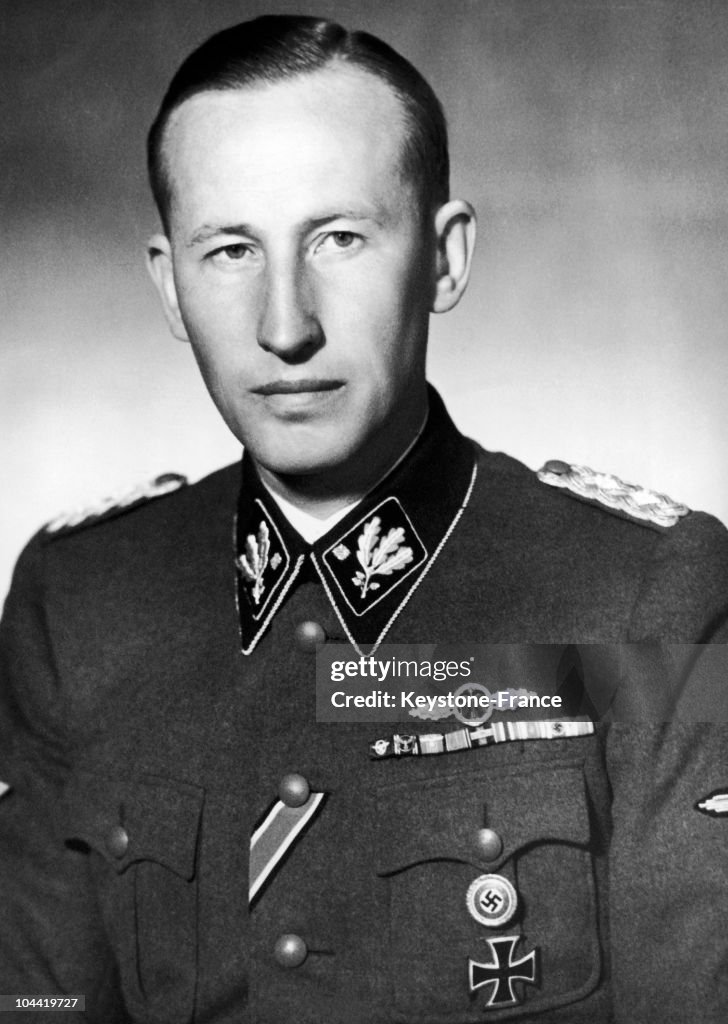 May 1942 Portrait Of Reinhard Heydrich, Ss Obergruppenfuhrer, General