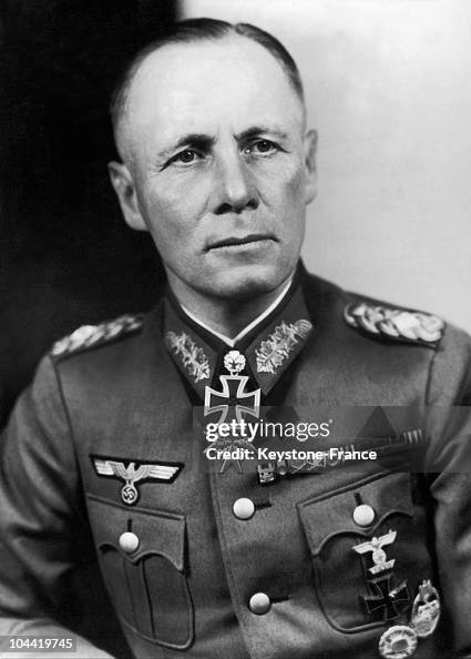 Portrait Between 1940 And 1944 Of Erwin Rommel , German Field... News ...