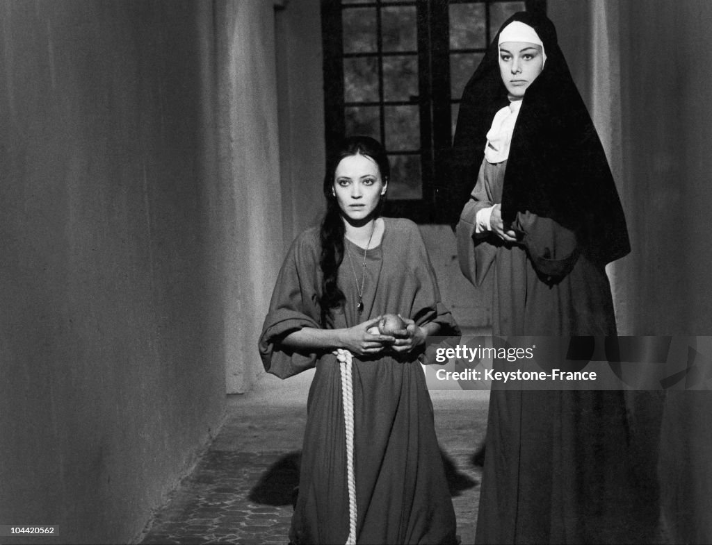 Catherine Rivette Anna Karina And Catherine Diamant In La Religieuse By Jacques Rivette ...
