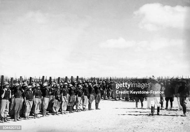 During The Occupation Of Ethiopia From October 1935 To March 1936, General Rodolfo Graziani, Major Of The Fascist Troops On The Southern Front,...