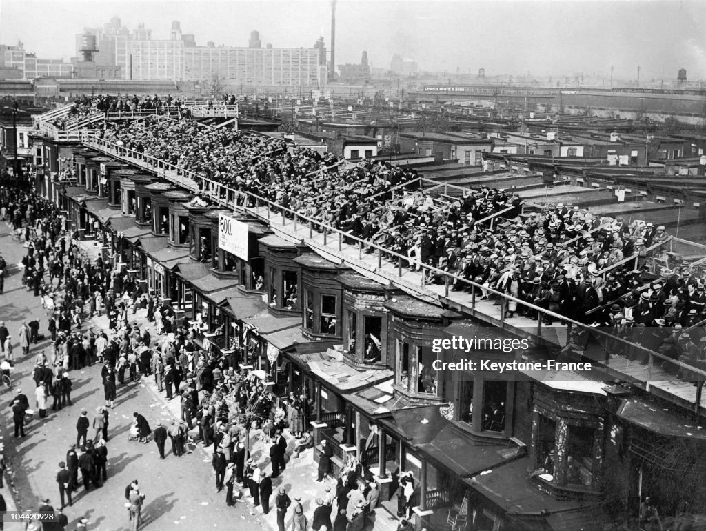 Baseball Arena, Shibe Park In Philadelphia In 1929