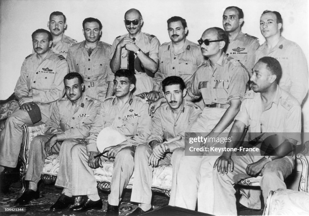 The Revolutionary Council In Cairo In 1953