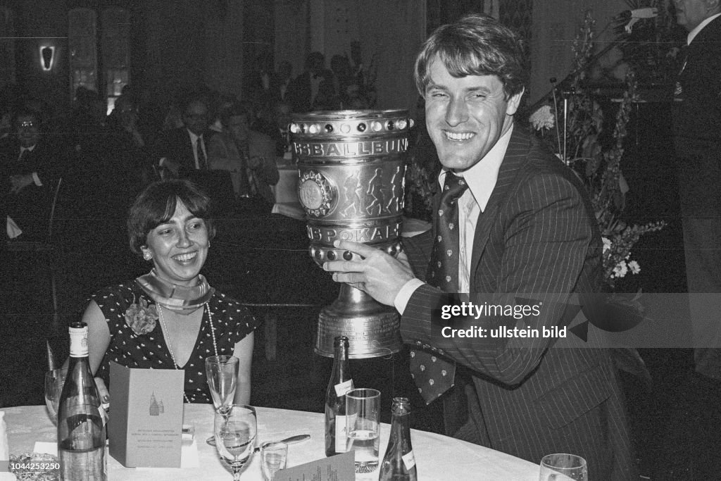 Aus DFB Pokal Saison 1978/1979 Endspiel Fortuna Düsseldorf gegen