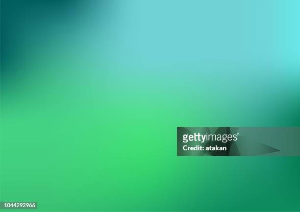 ilustrações de stock, clip art, desenhos animados e ícones de defocused abstract blue and green background - colored background