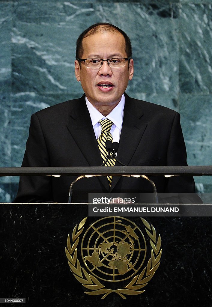 Philippines' President Benigno Aquino II