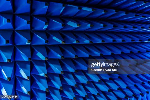 blue spikes pattern - consistent waves stock pictures, royalty-free photos & images