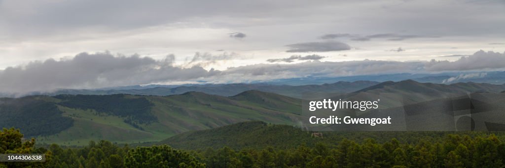 Orhon Valley in Mongolië