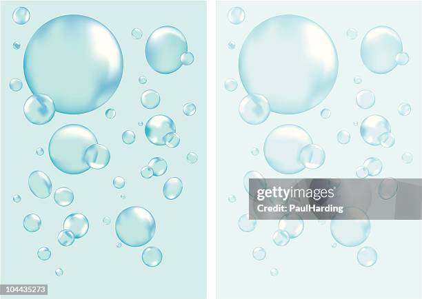 water bubbles - drinking water stock illustrations