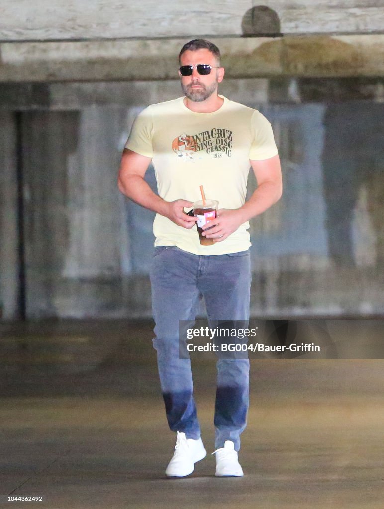 Celebrity Sightings In Los Angeles - October 01, 2018