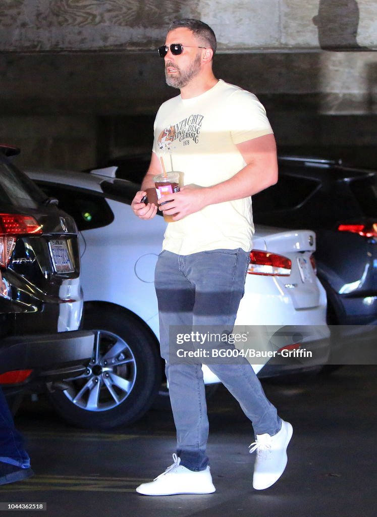 Celebrity Sightings In Los Angeles - October 01, 2018