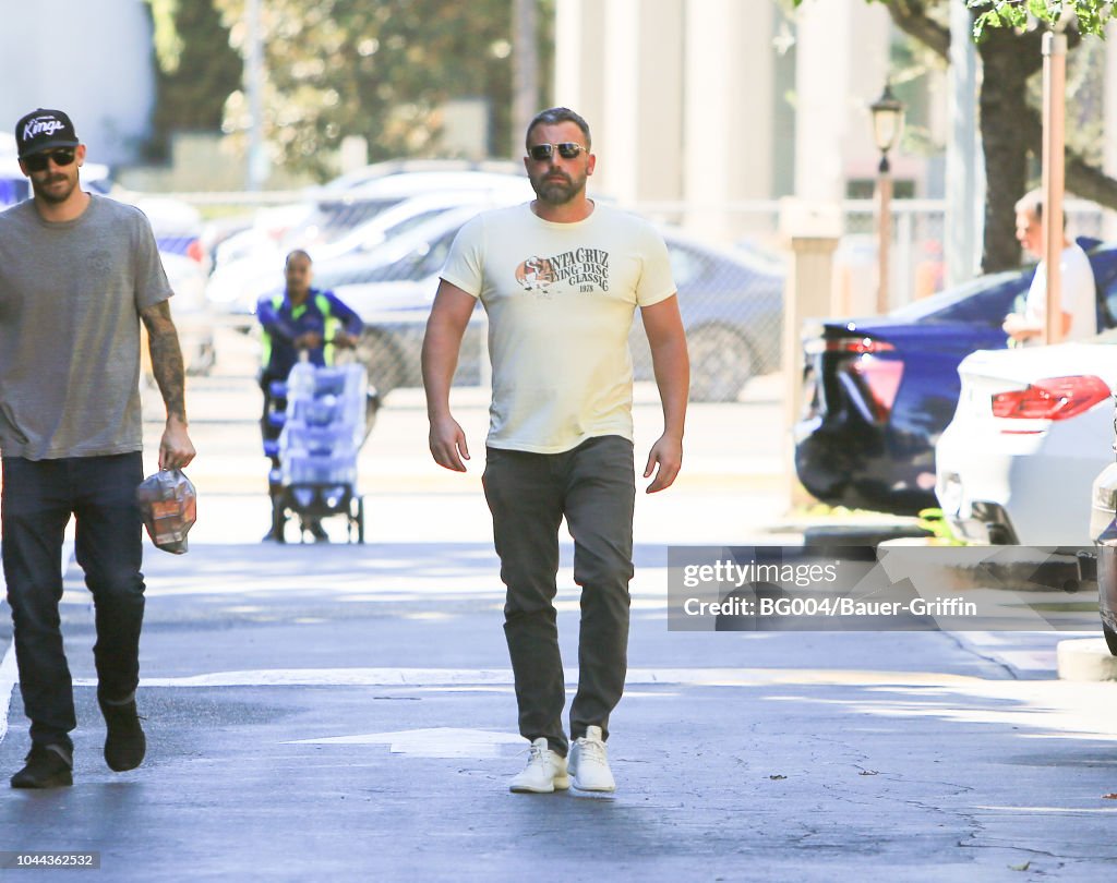 Celebrity Sightings In Los Angeles - October 01, 2018