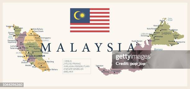 21 - malaysia - vintage isoliert 10 - malaysische kultur stock-grafiken, -clipart, -cartoons und -symbole