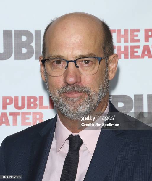 Actor Anthony Edwards attends the "Girl From The North Country" opening night at The Public Theater on October 1, 2018 in New York City.
