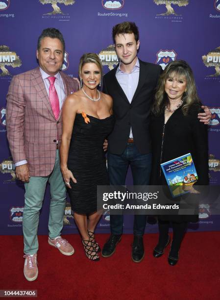 Route91Strong survivors and co-founders Brian Claypool and Lisa Fine, actor Spencer Trinwith and psychiatrist Dr. Carole Lieberman attend the 1st...