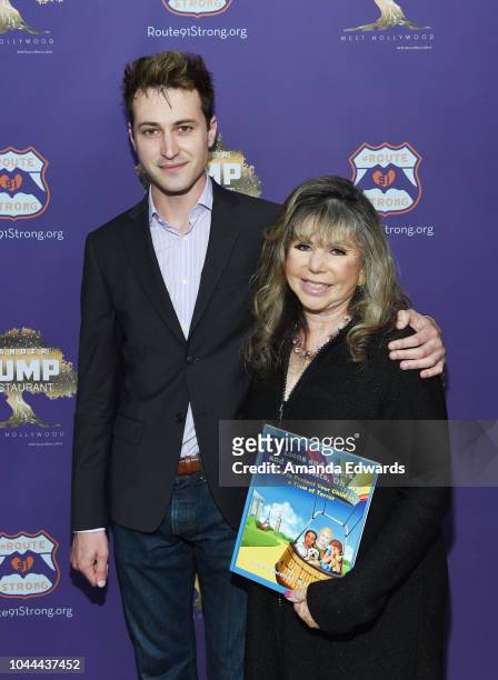 Actor Spencer Trinwith and psychiatrist Dr. Carole Lieberman attend the 1st annniversary fundraiser for the victims of the October 1st, 2017 Las...