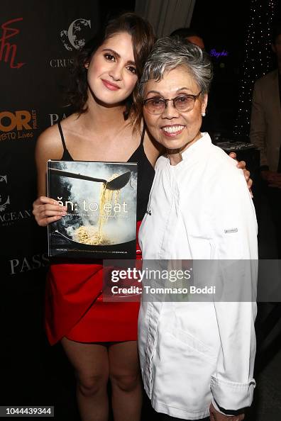 Laura Marano and Helene An attend the Crustacean Beverly Hills Hosts