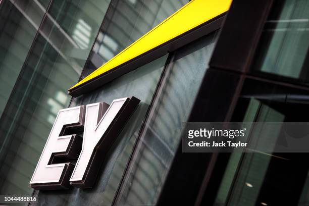 The Ernst & Young offices stand in 1 More London Riverside on October 2, 2018 in London, England. The government has called for a review of the...