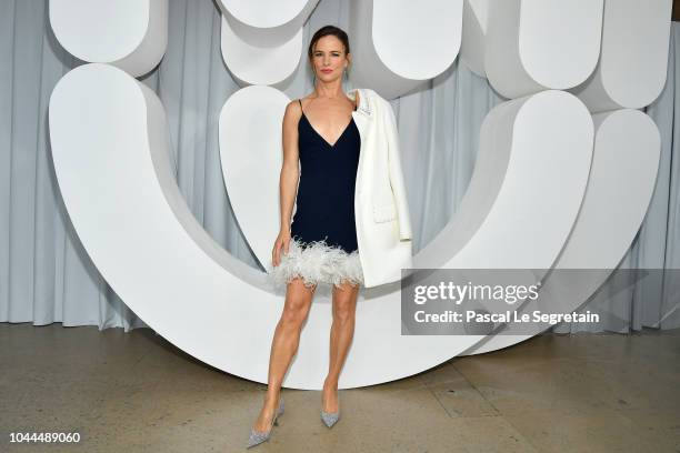 Juliette Lewis attends the Miu Miu show as part of the Paris Fashion Week Womenswear Spring/Summer 2019 on October 2, 2018 in Paris, France.
