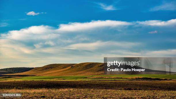 campos de cima da serra - vista de cima stock pictures, royalty-free photos & images