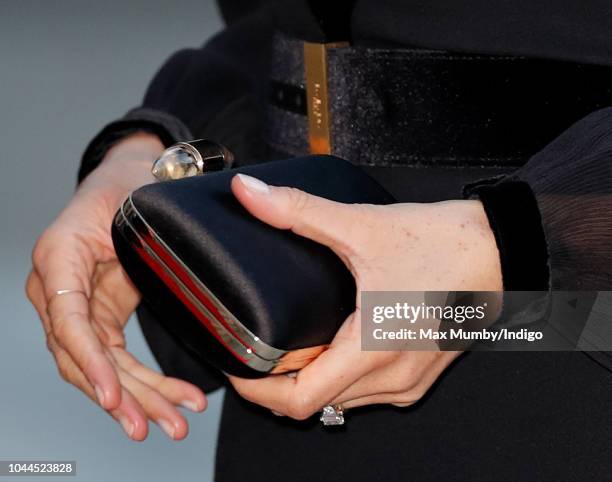 Meghan, Duchess of Sussex arrives to open 'Oceania' at the Royal Academy of Arts on September 25, 2018 in London, England. 'Oceania' is the...