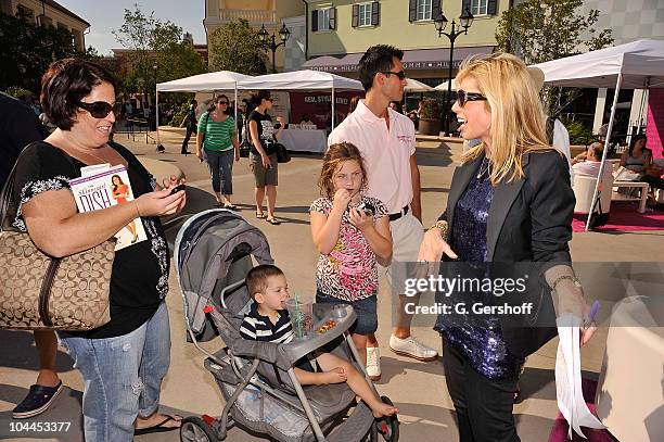 Fashion expert/author Charla Krupp speaks at the Real Style Live event at Tanger Outlets on September 25, 2010 in Deer Park, New York.