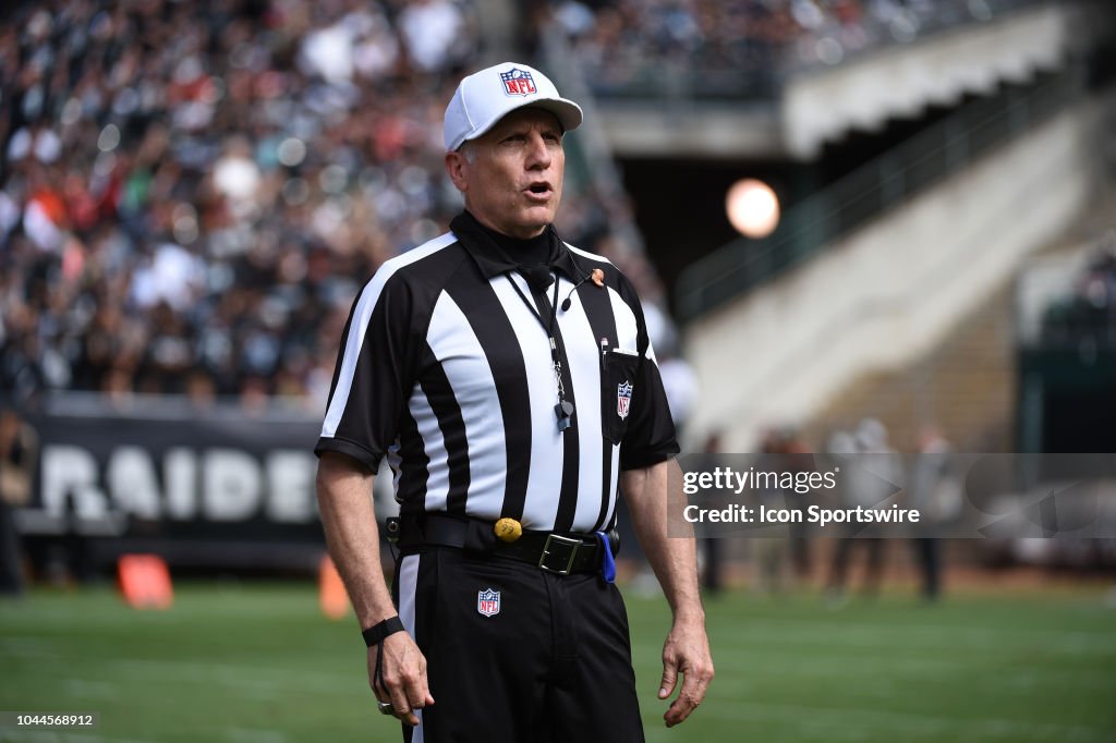 NFL: SEP 30 Browns at Raiders