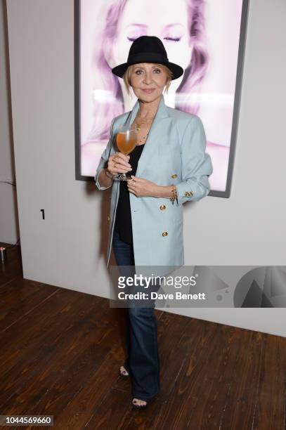 Lulu attends the Chris Levine 'Inner [Deep] Space' in benefit of Elton John AIDS Foundation private view hosted by David Furnish and Chris Levine at...
