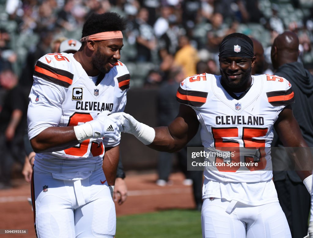 NFL: SEP 30 Browns at Raiders