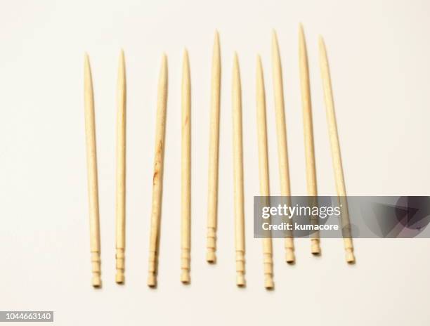 toothpicks ,close up - toothpick stock pictures, royalty-free photos & images