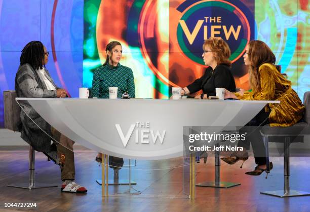 Illeana Douglas is the guest, Tuesday, 10/2/18 on Walt Disney Television via Getty Images's "The View." "The View" airs Monday-Friday on the Walt...